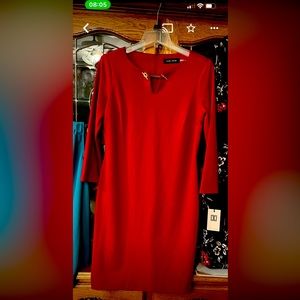 Ivanka Trump Ruby Red Dress